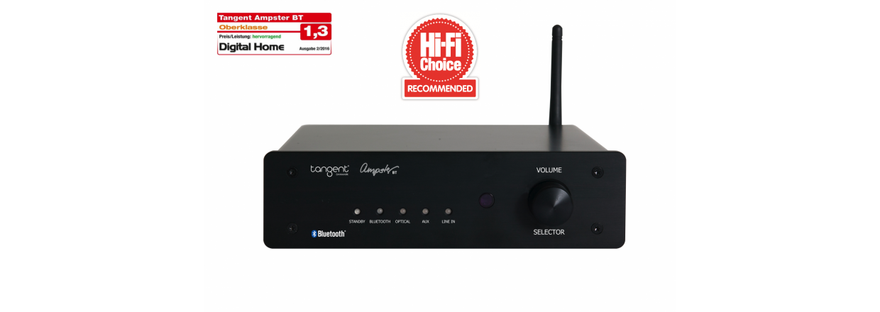 Tangent Ampster BT - HiFiChoice Recommended: 5 out of 5 stars 